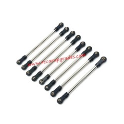 YIKONG YK4107 Upgrade Parts Adjustable Tie Rods Black