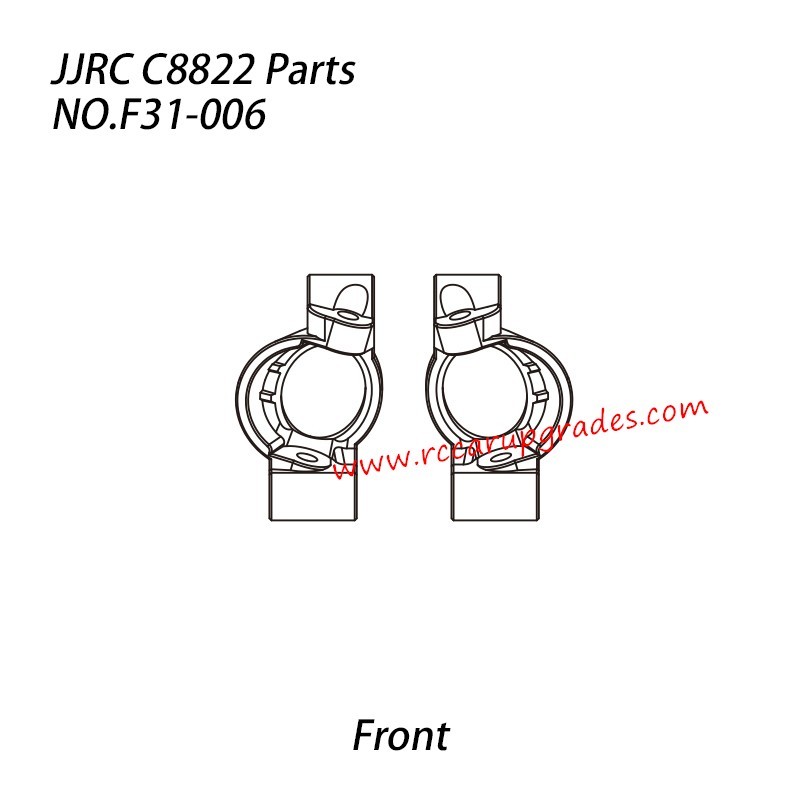 JJRC C8822 RC Truck Parts (Front) Wheel Block F31-006