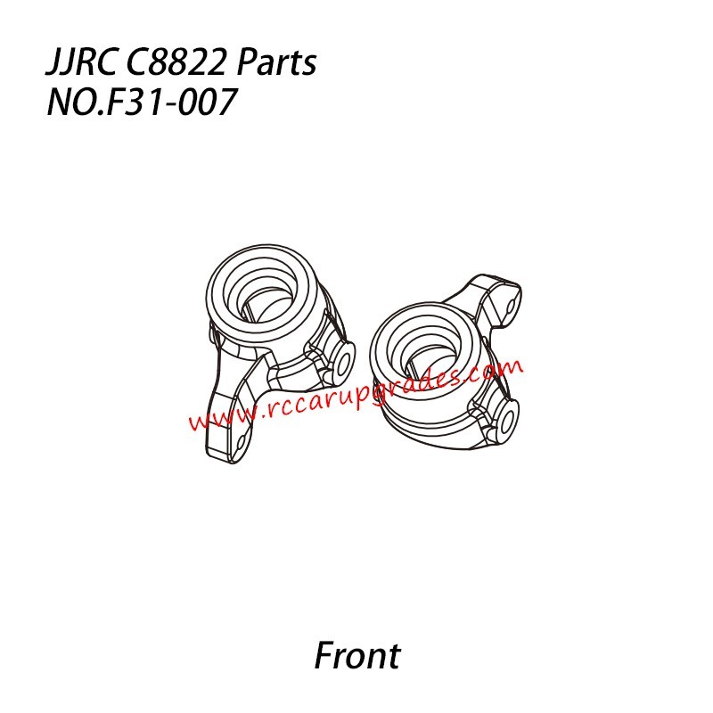 JJRC C8822 RC Truck Parts (Front) Wheel Block F31-006