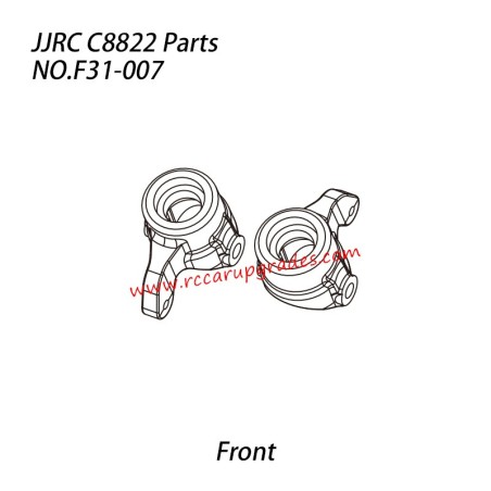 JJRC C8822 RC Truck Parts (Front) Wheel Block F31-006