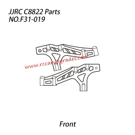 JJRC C8822 RC Truck Parts Underbody (Front) Support Frame F31-019