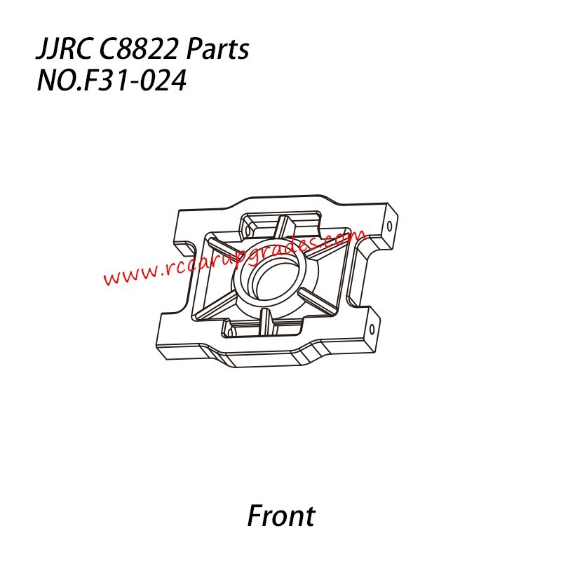 JJRC C8822 1/8 RC Truck Parts Center Differential (Front) Plate F31-024