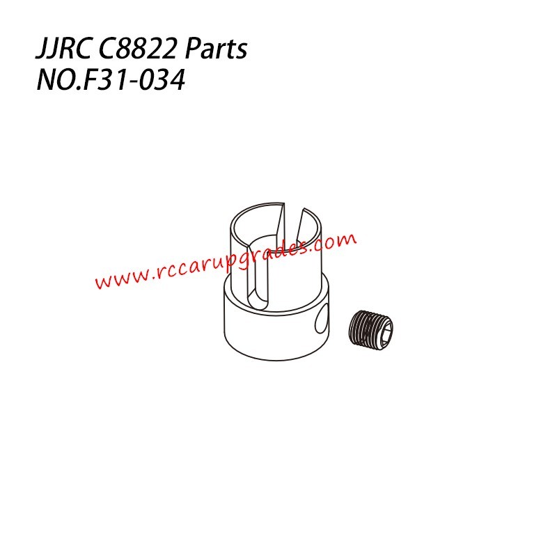 JJRC C8822 1/8 RC Truck Parts Main Drive Cup Head F31-034