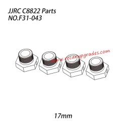 JJRC C8822 1/8 RC Truck Parts (17mm) Hexagonal Adaptor F31-043