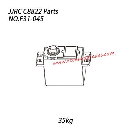 JJRC C8822 1/8 RC Truck Parts (35kg) Waterproof Servo With Steel Teeth F31-045