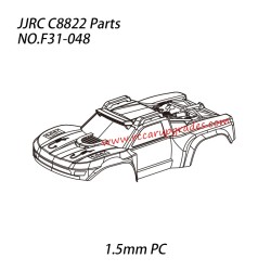 JJRC C8822 1/8 RC Truck Parts PVC Car Shell F31-048