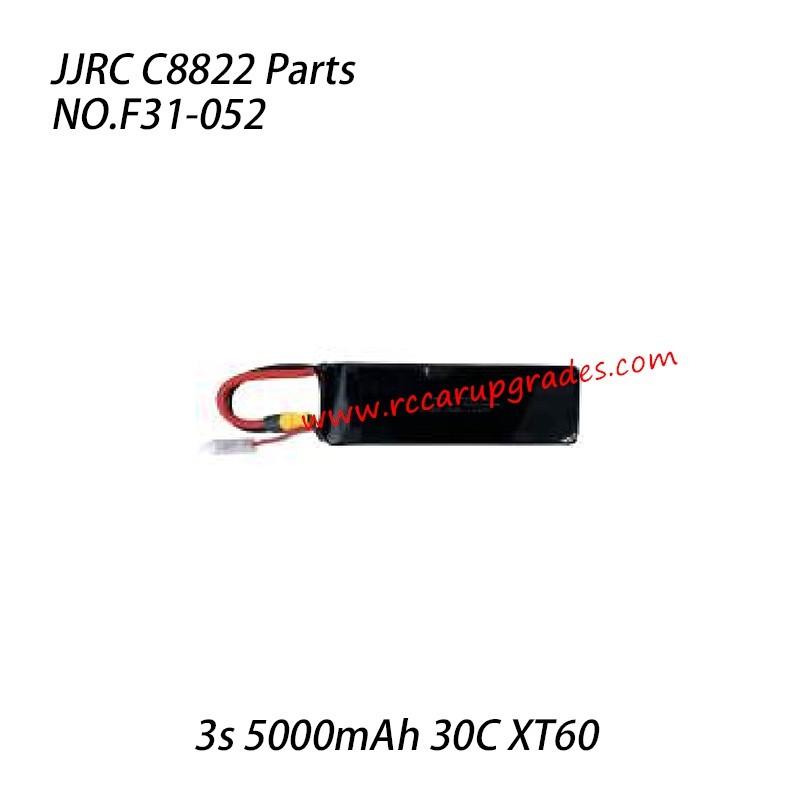 JJRC C8822 RC Short Truck Parts 3s 5000mAh 30c XT60 Power Battery F31-052