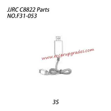 JJRC C8822 RC Short Truck Parts 3s USB Charger F31-053