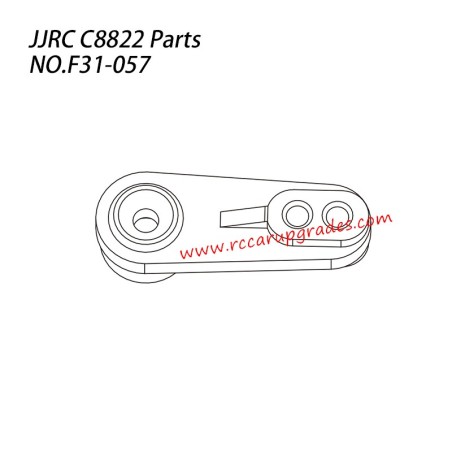 JJRC C8822 Short - Course RC Truck Parts Metal Servo Rocker Arm F31-057