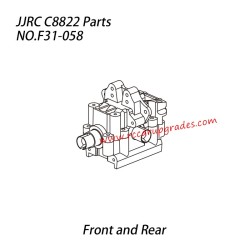JJRC C8822 Short - Course RC Truck Parts Front Or Rear Differential Gearbox Assembly F31-058