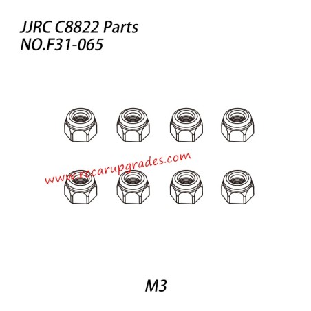 JJRC C8822 4WD RC Truck Parts (M3) Anti Loosening Nut F31-065