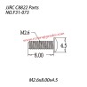 JJRC C8822 4WD RC Truck Parts Socket Head Cap Screw (M2.6x8.00x4.5) F31-073