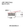 JJRC C8822 4WD RC Truck Parts Hexagon Socket Head Cap Screw (M3.0x8.00x5.5) F31-074