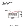 JJRC C8822 4WD RC Truck Parts Hexagon Socket Head Cap Screw (M3.0x12.00x6) F31-075