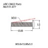 JJRC C8822 4WD RC Truck Parts Hexagon Socket Head Cap Screw (M3.0x15.00x5.5) F31-077