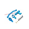 MJX Hyper Go 7303 RC Car Upgrade Parts Front Steering Assembly blue