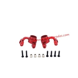 MJX Hyper Go 7303 RC Car Upgrade Parts Front Steering Cup red