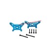 MJX Hyper Go 14211 Upgrades FR shock absorber brackets, Butterfly brackets blue
