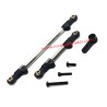 MJX Hyper Go H12Y / H12Y+ Upgrades Front Axle Steering Linkage, Servo Linkage, Servo Arm Black
