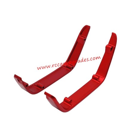 MJX Hyper Go H12Y / H12Y+ Upgrades Rear Left And Right Wheel Arch Guards red