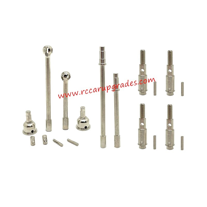 MJX Hyper Go H12Y / H12Y+ Upgrades Hardened Front Axle Shaft, Rear Axle Shaft, Wheel Shaft