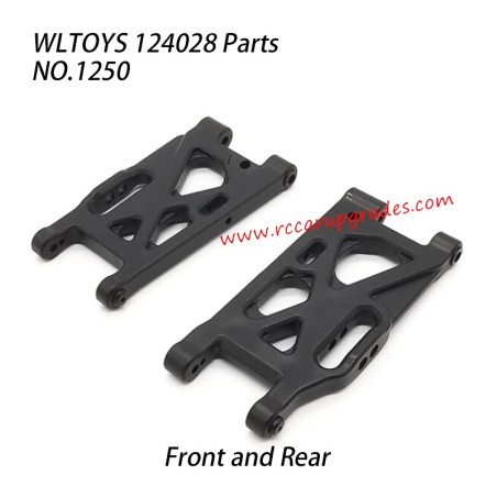 WLTOYS 124028 RC Car Parts Front and Rear Swing Arm 1250 left