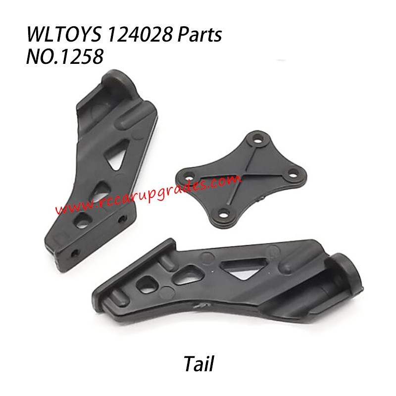 WLTOYS 124028 RC Car Parts Tail Support Seat 1258