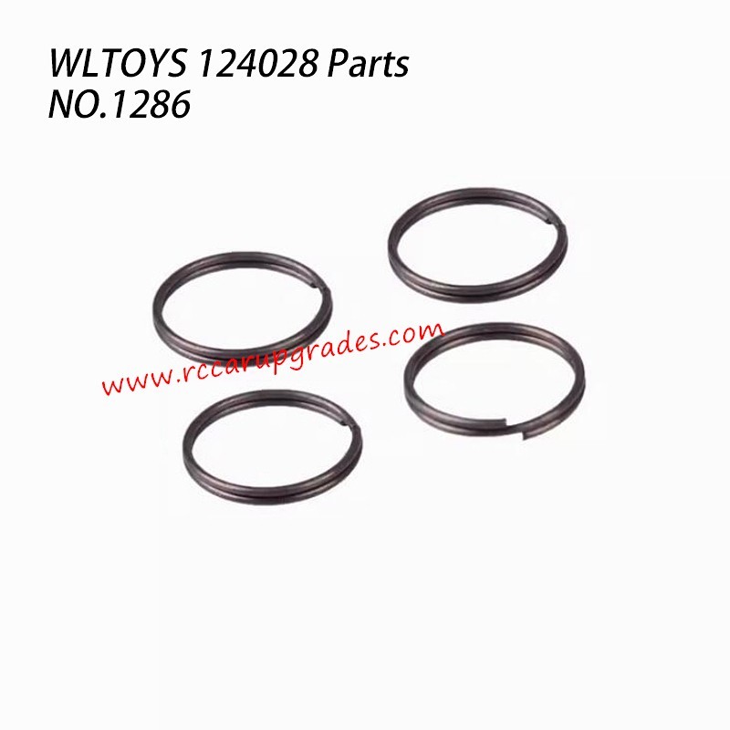 WLTOYS 124028 RC Car Parts Universal Cup Spring Assembly 1286