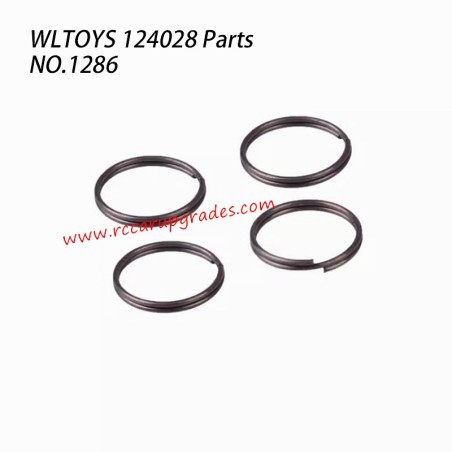 WLTOYS 124028 RC Car Parts Universal Cup Spring Assembly 1286