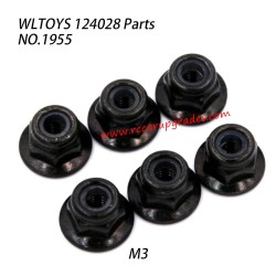 WLTOYS 124028 RC Truck Parts M3 Flange Nut 1955