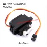 WLTOYS 124028 RC Truck Parts Brushless Servo 2003
