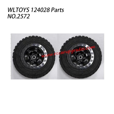 WLTOYS 124028 RC Truck Parts Tires 2572