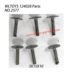 WLTOYS 124028 RC Truck Parts Screws 3x15x10 2577