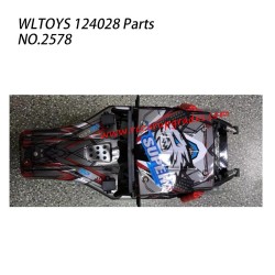 WLTOYS 124028 RC Truck Parts Car Shell Kit 2578