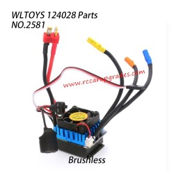 WLTOYS 124028 RC Truck Parts Brushless ESC 2581