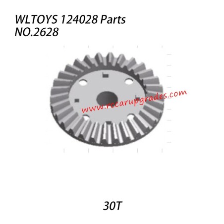 WLTOYS 124028 RC Truck Parts 30T Differential Big Gear 2628