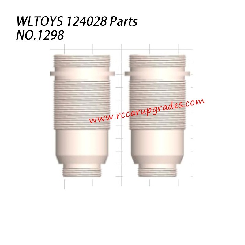 WLTOYS 124028 RC Vehicle Parts Shock absorber cylinder 1298