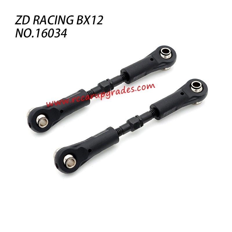 ZD Racing BX12 RC Car Parts Steering Connect Rod Adjustable 16034