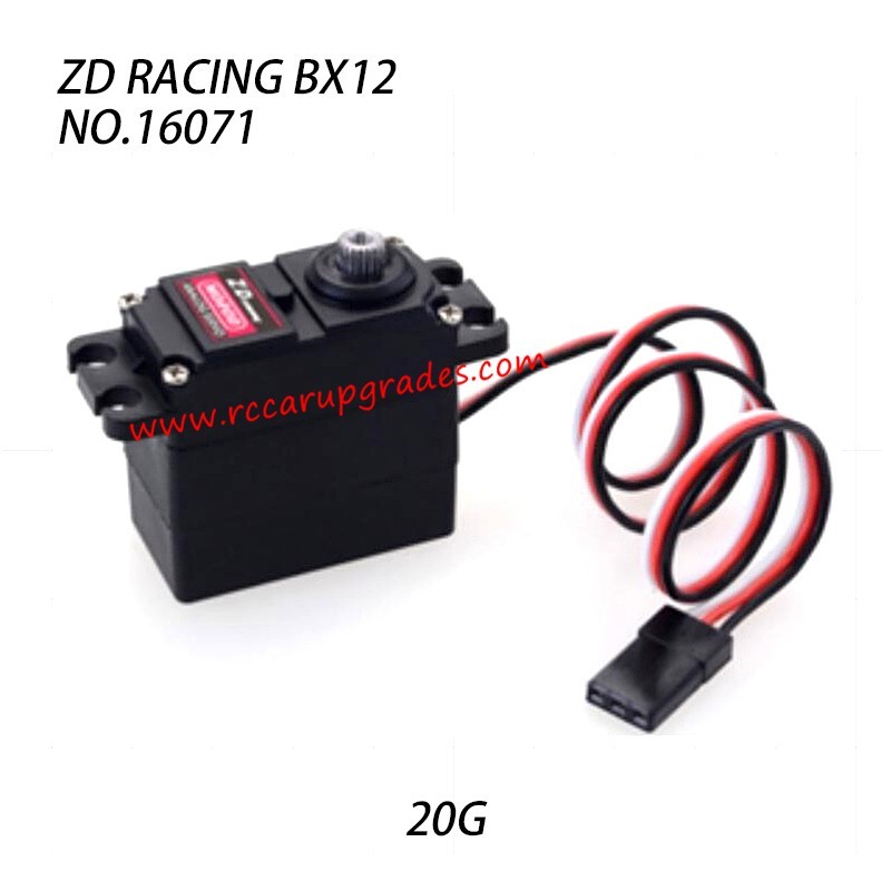 ZD Racing BX12 Parts 20G Fully waterproof metal Gear Servo 16071
