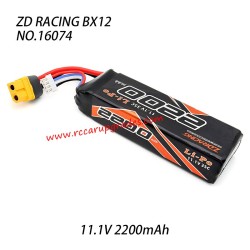 ZD Racing BX12 Parts 11.1V 2200mAh Lipo Battery 16074