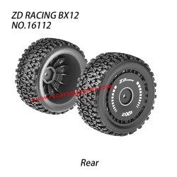 ZD Racing BX12 RC Truck Parts Rear Tire Assemble 16112