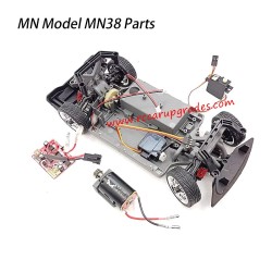MN Model MN-38 RC Car Parts Body Assembly