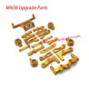 MN Model MN-38 RC Truck Upgrade Parts Metal Kit yellow
