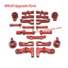 MN Model MN-38 RC Truck Upgrade Parts Metal modification kit red