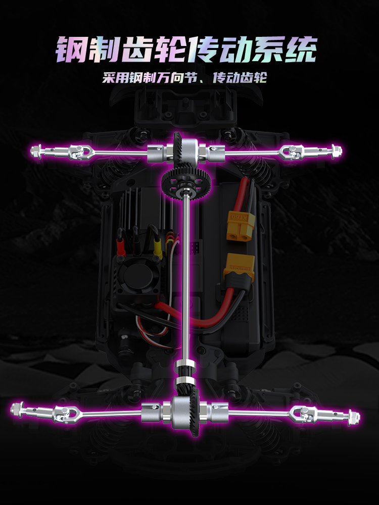 UDIRC GR M16 Brushless Flip Monster RC Car 3