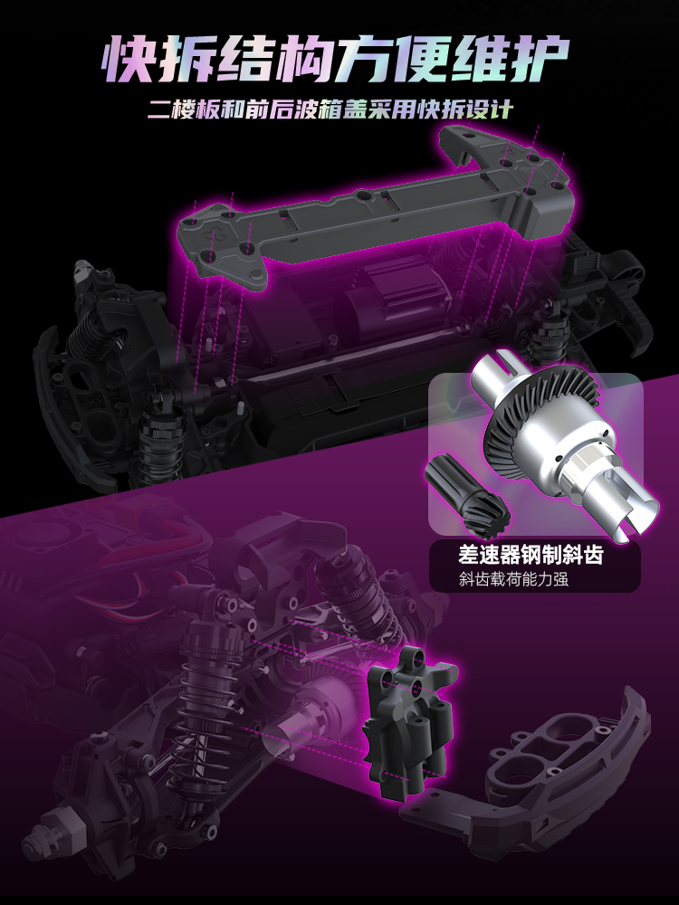 UDIRC GR M16 Brushless Flip Monster RC Car 2