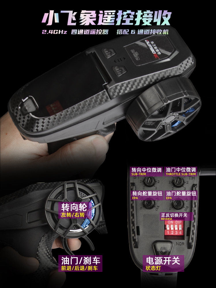 UDIRC GR M16 Brushless Flip Monster RC Car 5