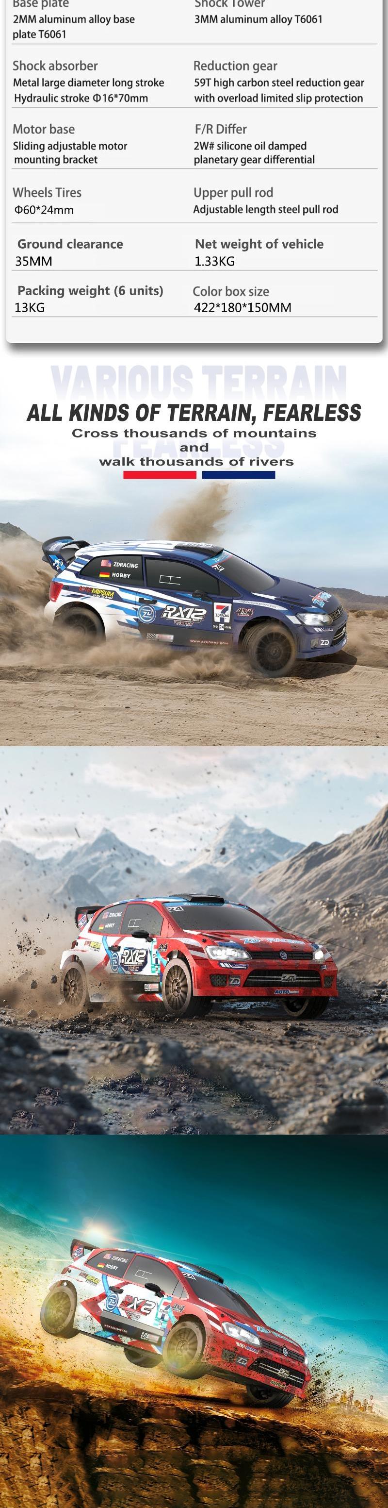 zd racing rx12 rc car description 5