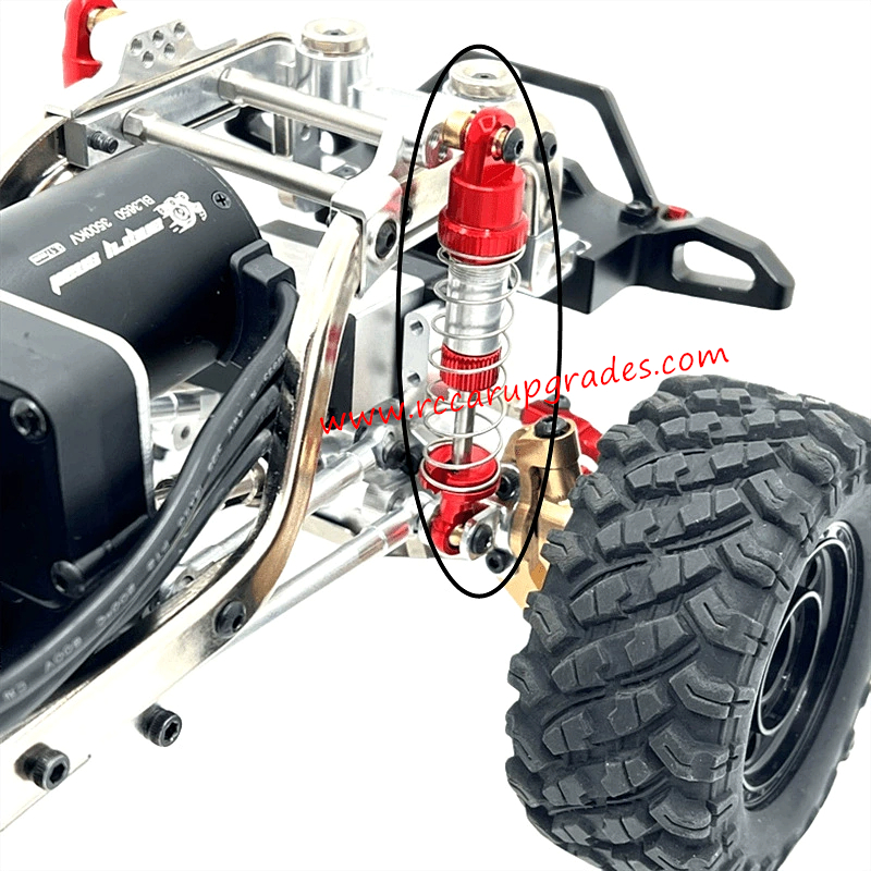 MJX Hyper Go H12Y Upgrade Parts Adjustable hard and soft hydraulic shock absorbers rear left