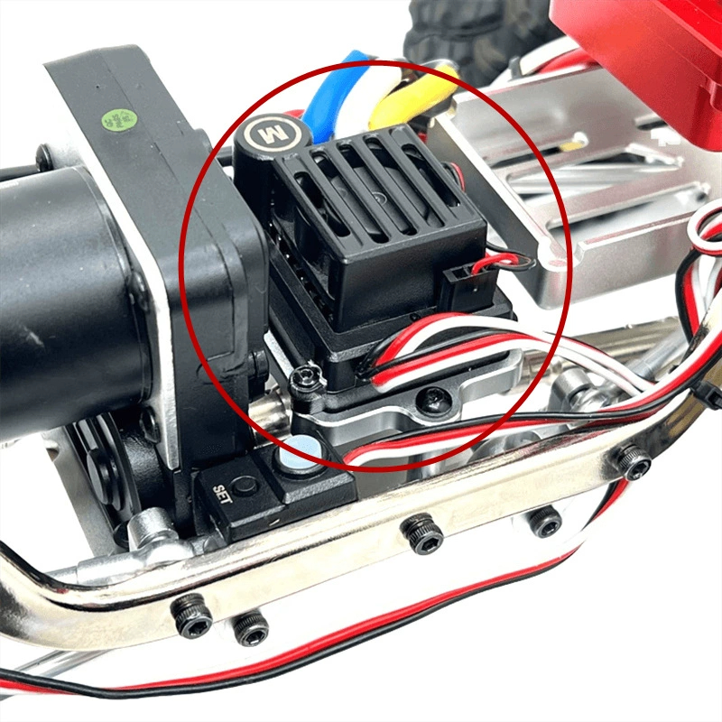 4 MJX Hyper Go H12Y Upgrade Parts ESC base left